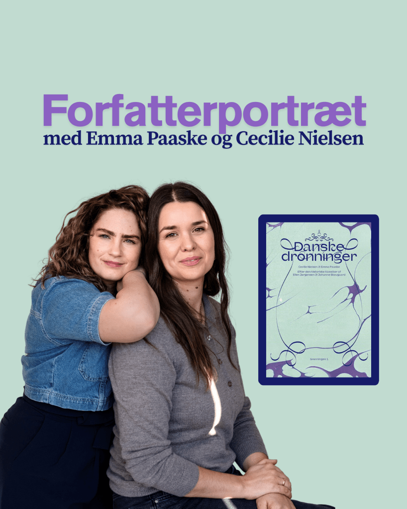 Forfatterportræt af Emma Paaske og Cecilie&nbsp;Nielsen